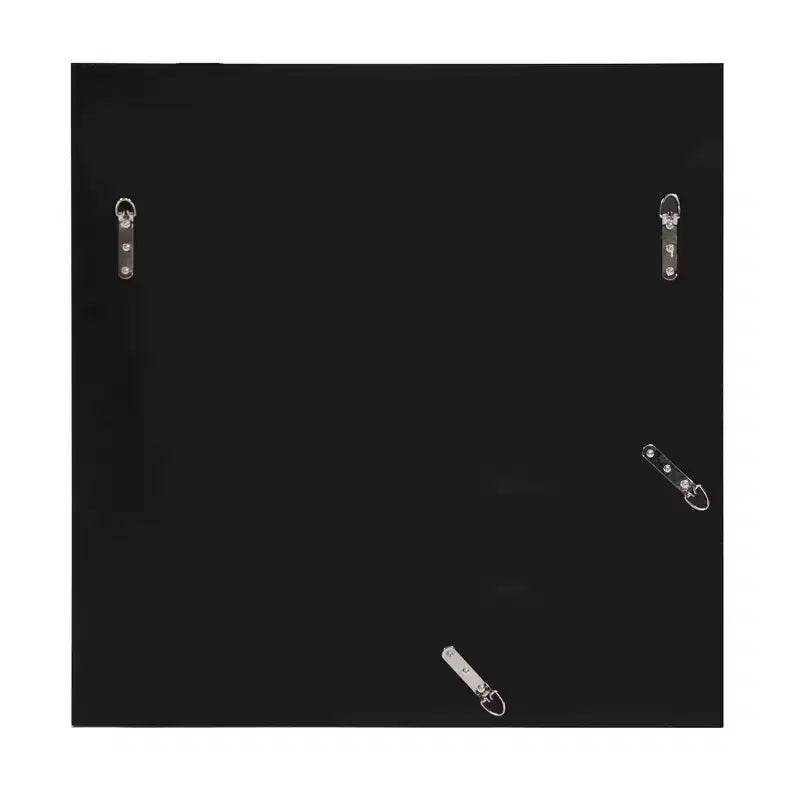 27.75" Frameless Convex Accent Wall Mirror – Square, Diamond Orientation, Ready to Hang