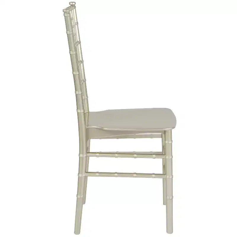 Resin Stackable Chiavari Chair – 1000 lb Capacity, Indoor & Outdoor, Fully Assembled