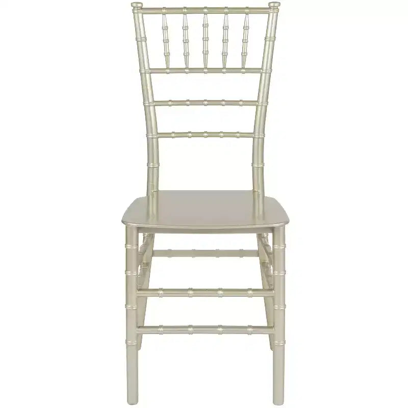 Resin Stackable Chiavari Chair – 1000 lb Capacity, Indoor & Outdoor, Fully Assembled
