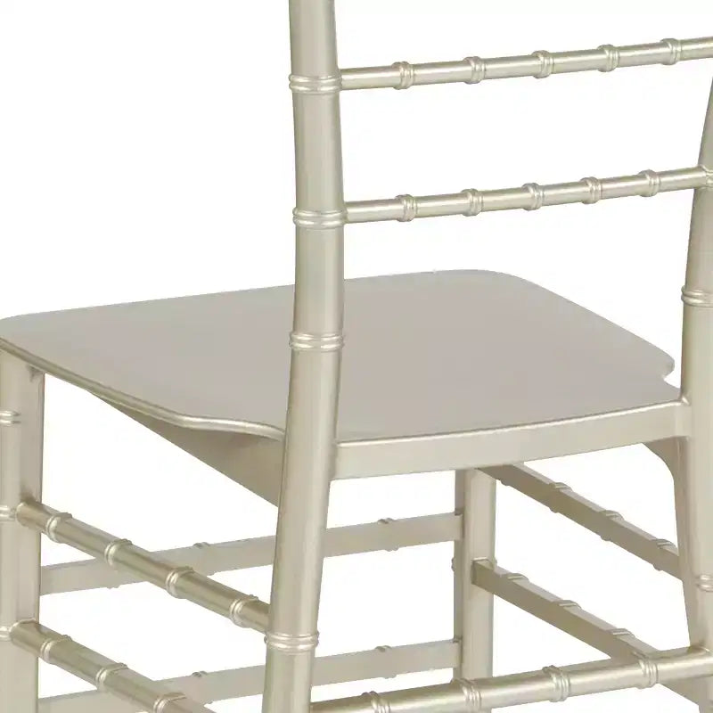 Resin Stackable Chiavari Chair – 1000 lb Capacity, Indoor & Outdoor, Fully Assembled