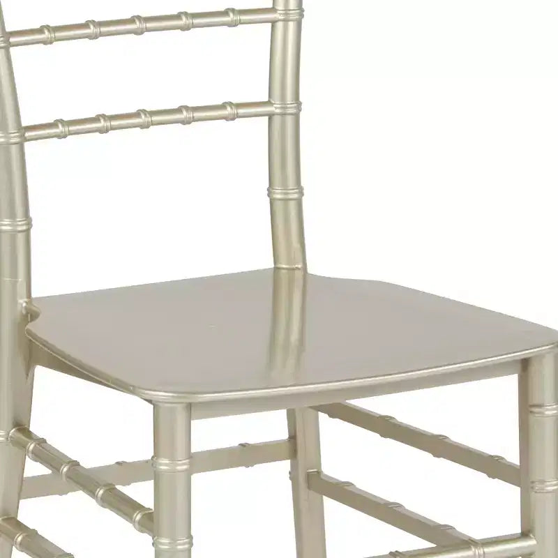 Resin Stackable Chiavari Chair – 1000 lb Capacity, Indoor & Outdoor, Fully Assembled