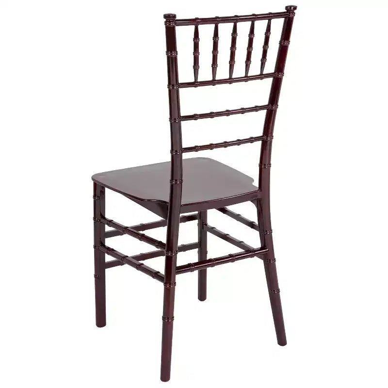 Resin Stackable Chiavari Chair – 1000 lb Capacity, Indoor & Outdoor, Fully Assembled