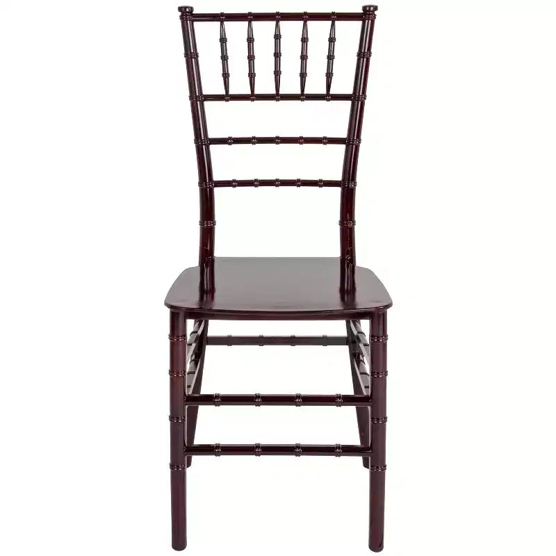 Resin Stackable Chiavari Chair – 1000 lb Capacity, Indoor & Outdoor, Fully Assembled