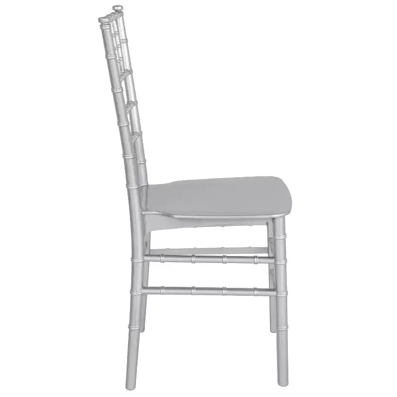 Resin Stackable Chiavari Chair – 1000 lb Capacity, Indoor & Outdoor, Fully Assembled