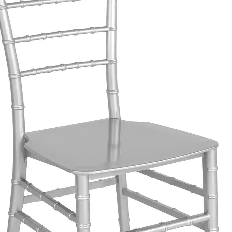 Resin Stackable Chiavari Chair – 1000 lb Capacity, Indoor & Outdoor, Fully Assembled