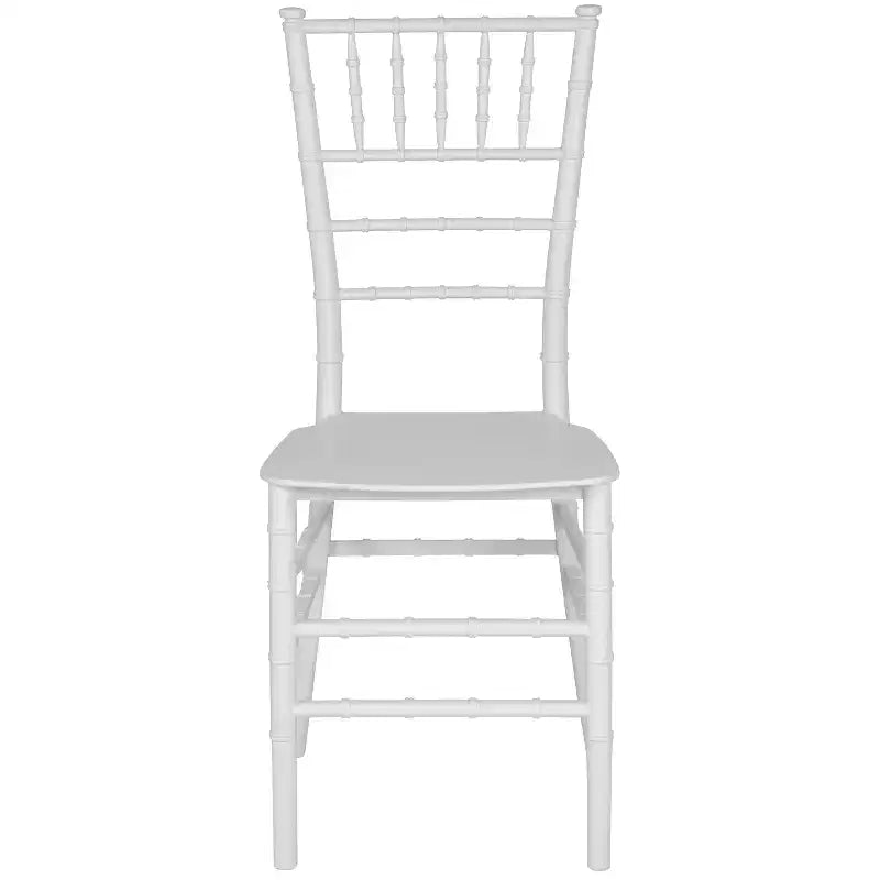 Resin Stackable Chiavari Chair – 1000 lb Capacity, Indoor & Outdoor, Fully Assembled