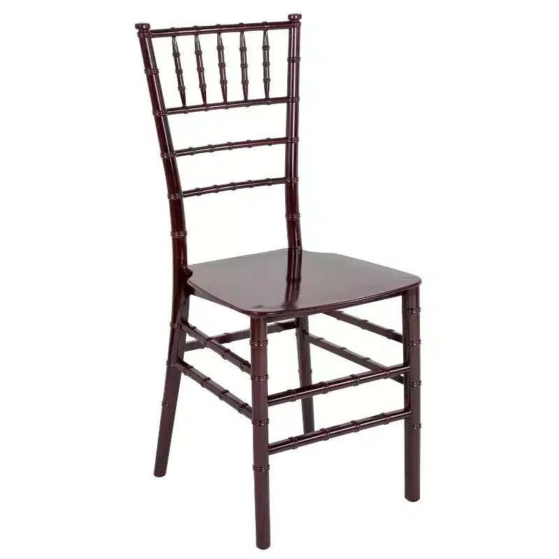 Resin Stackable Chiavari Chair – 1000 lb Capacity, Indoor & Outdoor, Fully Assembled