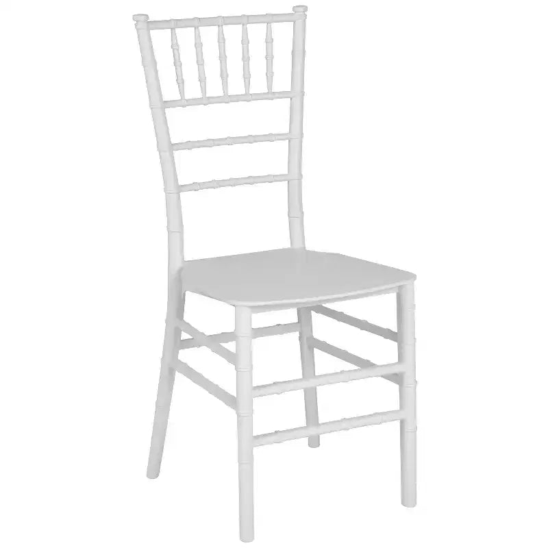 Resin Stackable Chiavari Chair – 1000 lb Capacity, Indoor & Outdoor, Fully Assembled