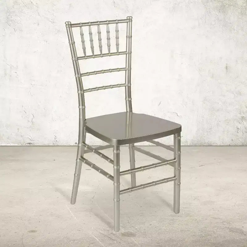Resin Stacking Chiavari Chair for Weddings & Events – 1000 lb, Indoor & Outdoor