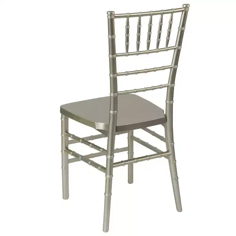 Resin Stacking Chiavari Chair for Weddings & Events – 1000 lb, Indoor & Outdoor