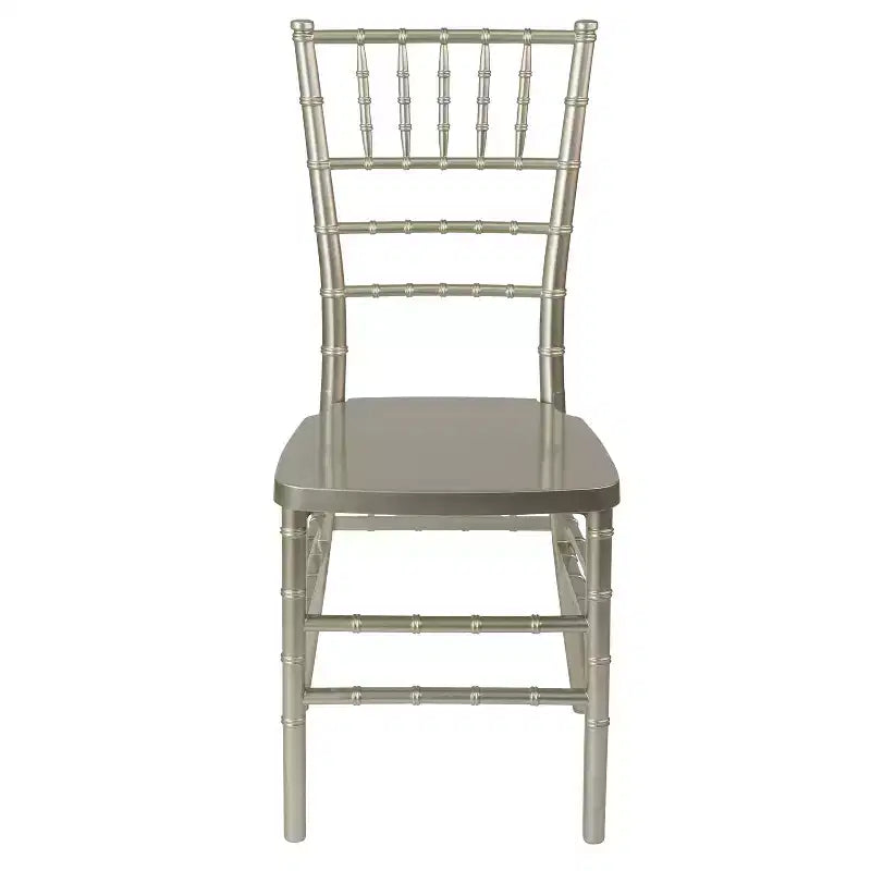 Resin Stacking Chiavari Chair for Weddings & Events – 1000 lb, Indoor & Outdoor