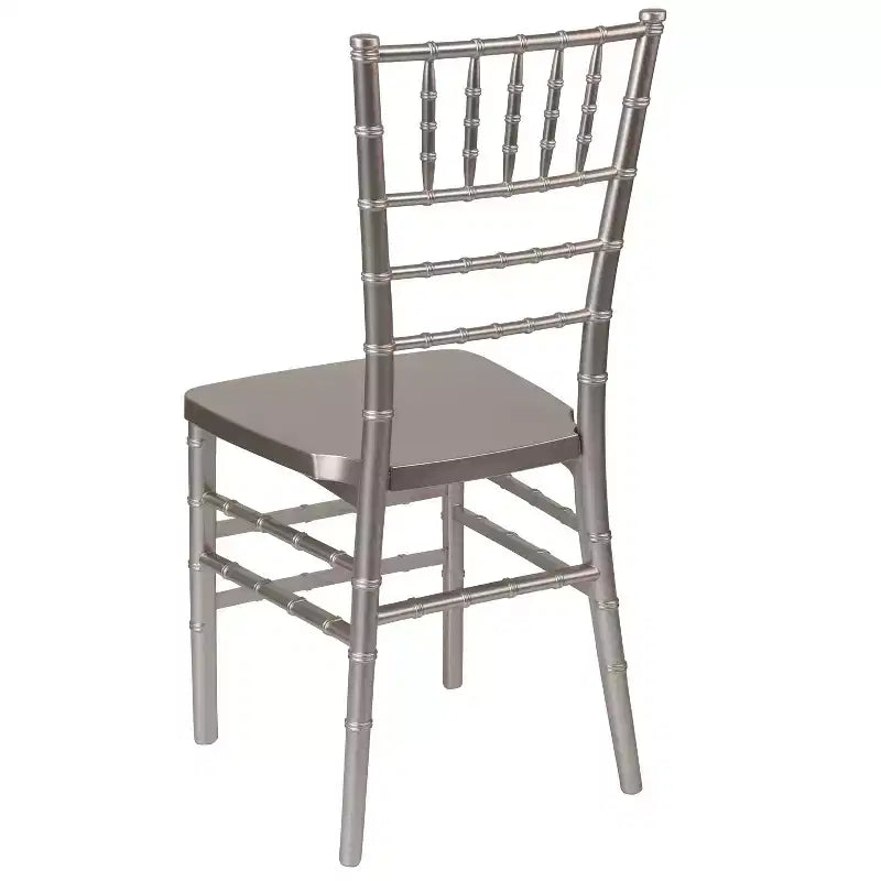 Resin Stacking Chiavari Chair for Weddings & Events – 1000 lb, Indoor & Outdoor