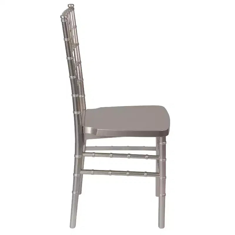 Resin Stacking Chiavari Chair for Weddings & Events – 1000 lb, Indoor & Outdoor