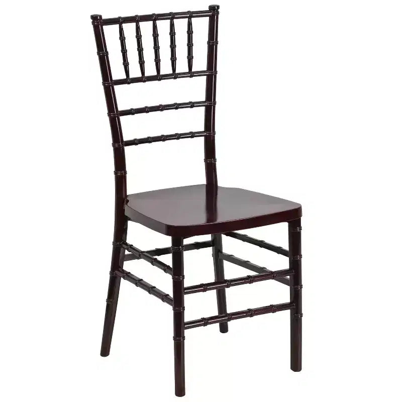 Resin Stacking Chiavari Chair for Weddings & Events – 1000 lb, Indoor & Outdoor