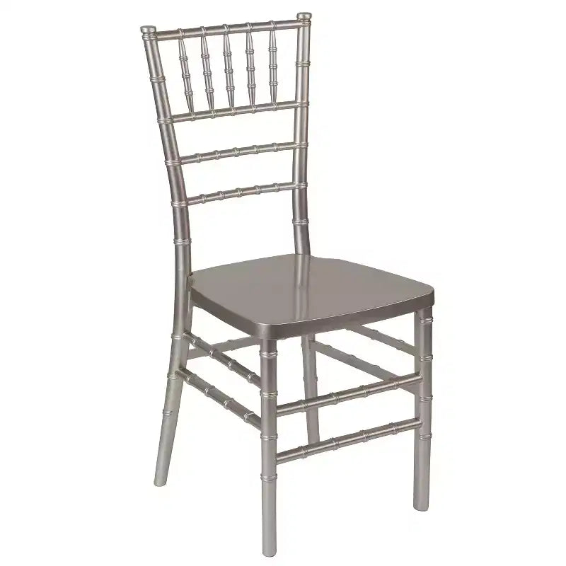 Resin Stacking Chiavari Chair for Weddings & Events – 1000 lb, Indoor & Outdoor