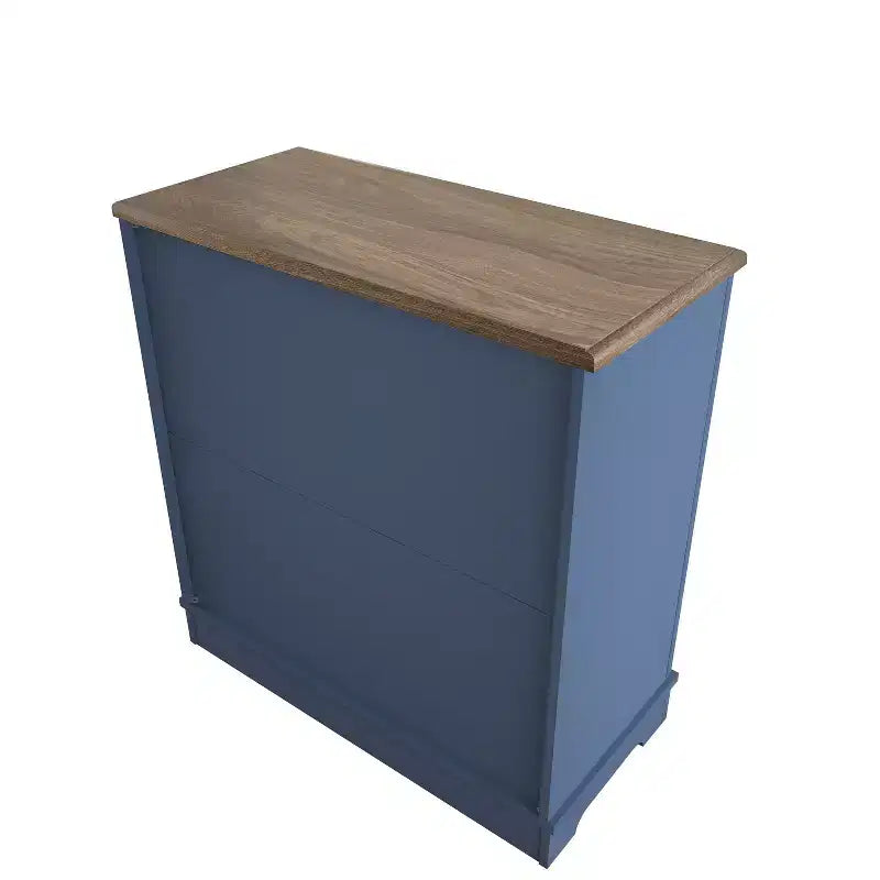 31.5" Storage Sideboard Buffet Cabinet – 4 Shelves, Tempered Glass Doors, MDF