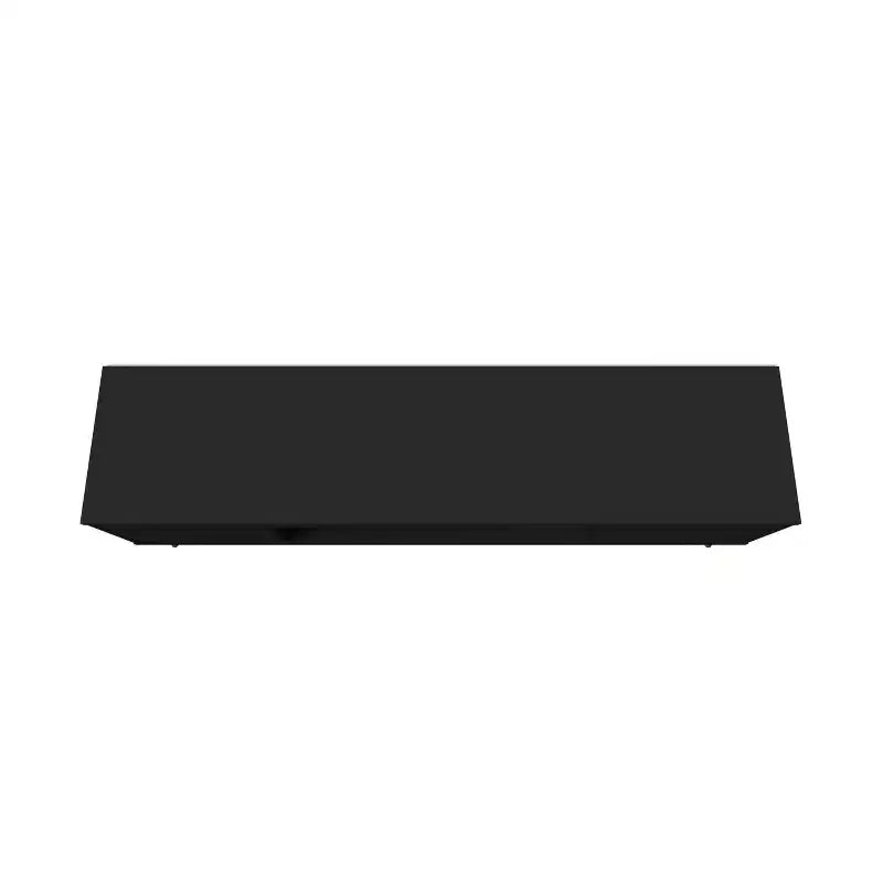 TV Stand for TVs up to 60" – 63"W, 2 Cabinet Doors, Open Shelves, Cord Management