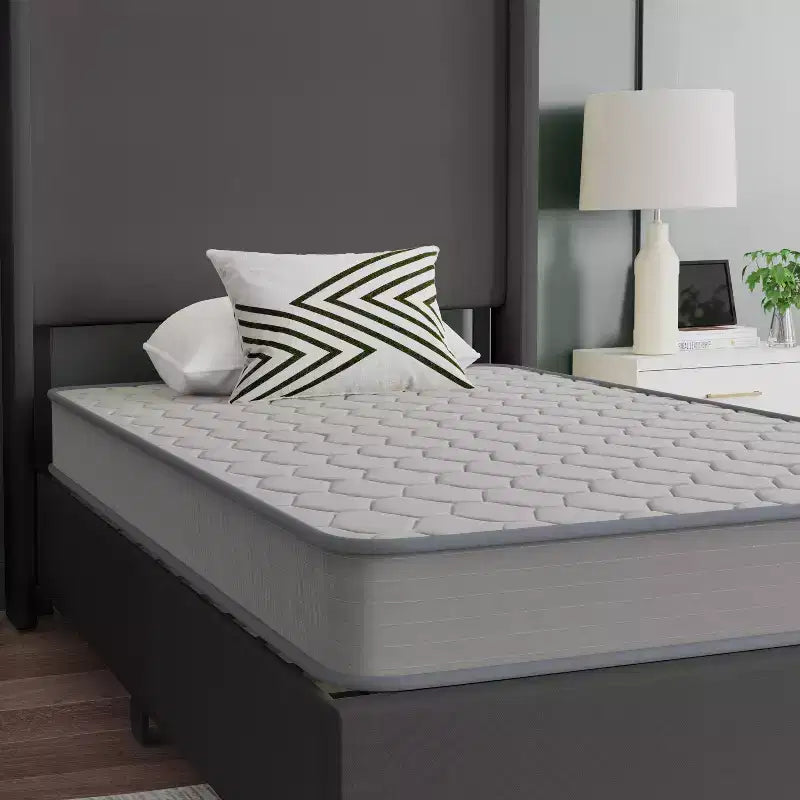 Medium Firm Hybrid Innerspring Mattress – Pocket Coils, CertiPUR-US Foam, Bed in a Box