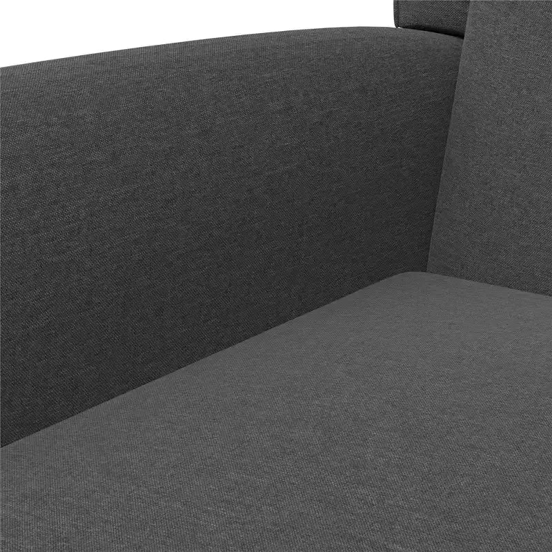 Nursery Tufted Wingback Gliding Chair – Linen Upholstery, 360° Swivel, 250 lb Capacity
