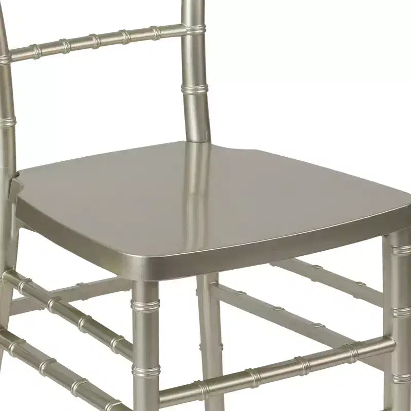 Set of 2 Premium Resin Stacking Chiavari Chairs – 1000 lb, Indoor & Outdoor, Fully Assembled