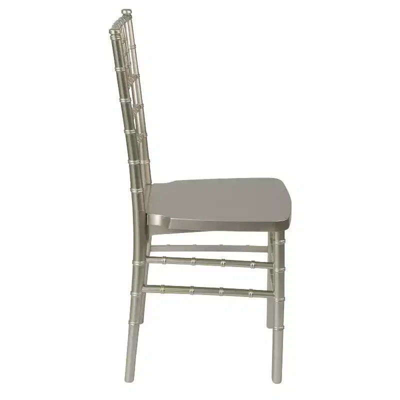 Set of 2 Premium Resin Stacking Chiavari Chairs – 1000 lb, Indoor & Outdoor, Fully Assembled