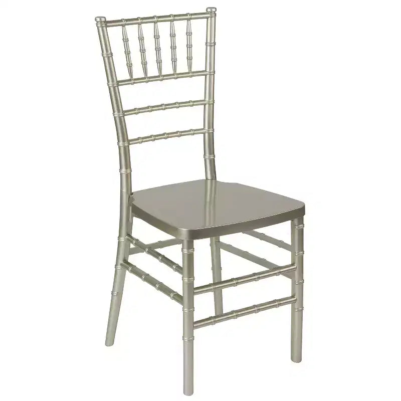 Set of 2 Premium Resin Stacking Chiavari Chairs – 1000 lb, Indoor & Outdoor, Fully Assembled