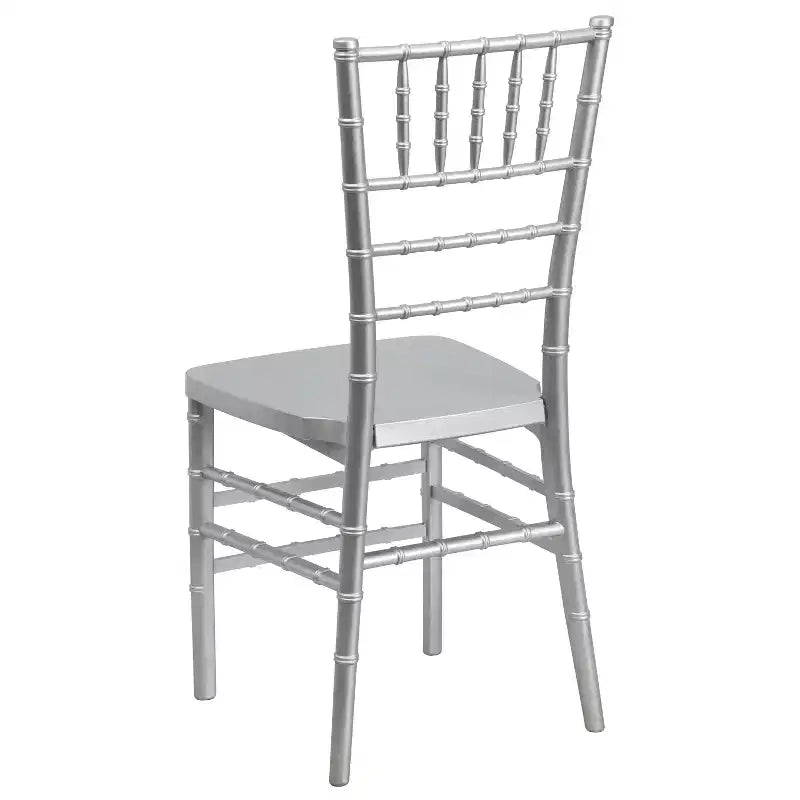 Set of 2 Premium Resin Stacking Chiavari Chairs – 1000 lb, Indoor & Outdoor, Fully Assembled