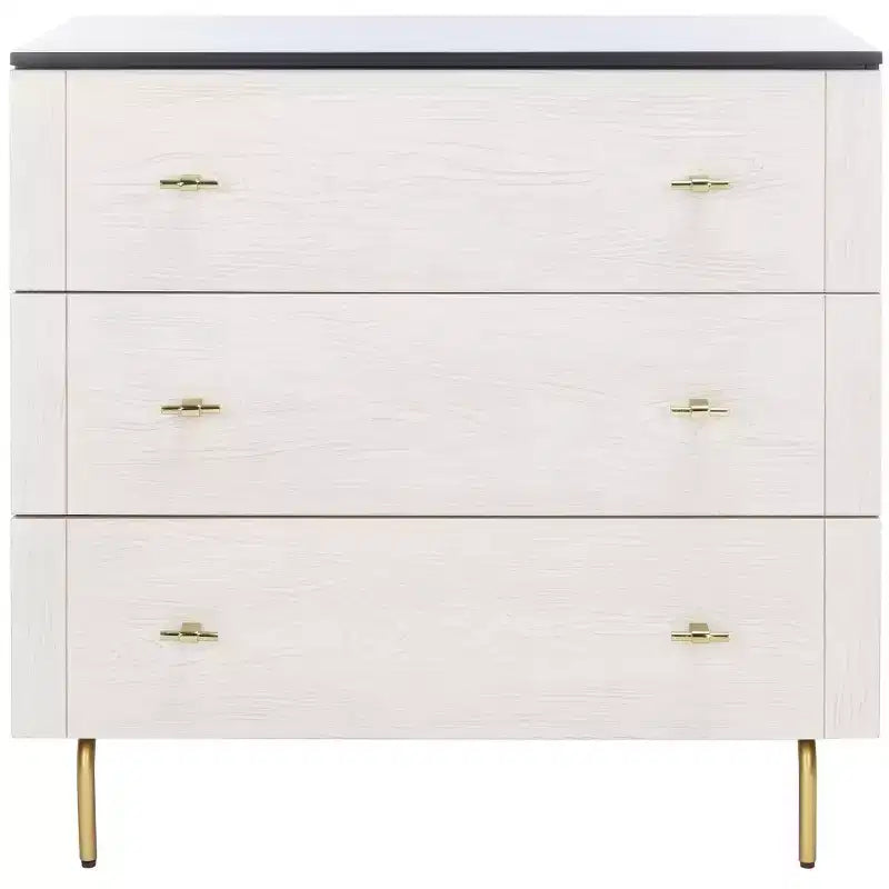 Genevieve 3 Drawer Dresser - DRS5000 - Safavieh