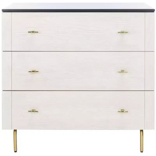 Genevieve 3 Drawer Dresser - DRS5000 - Safavieh