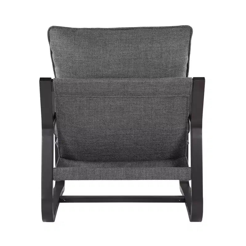 Barcelona Sling Accent Chair – Polyester Fabric, Bronze Powder-Coated Metal Frame, 300 lb