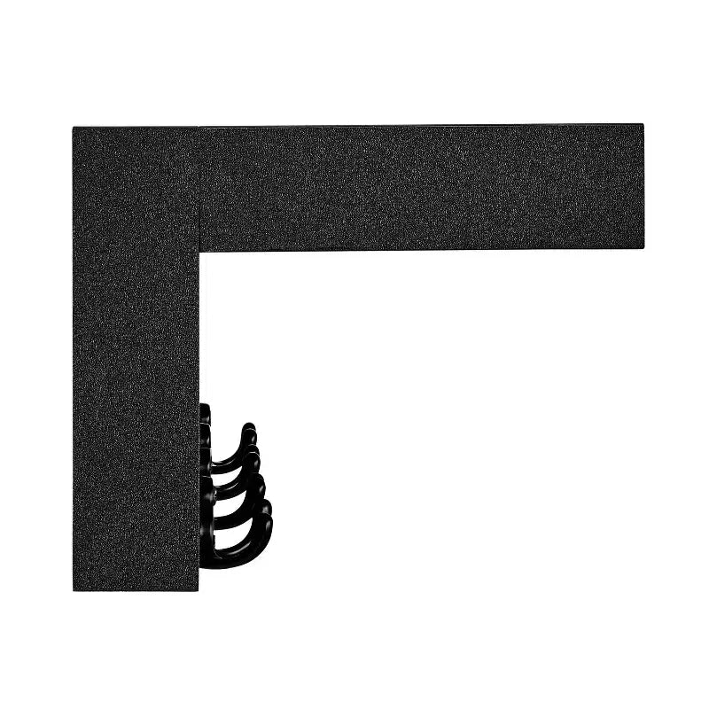 25.6" Wall Mounted Coat Rack with Ledge Shelf & 4 Hooks – MDF, 30 lb Capacity