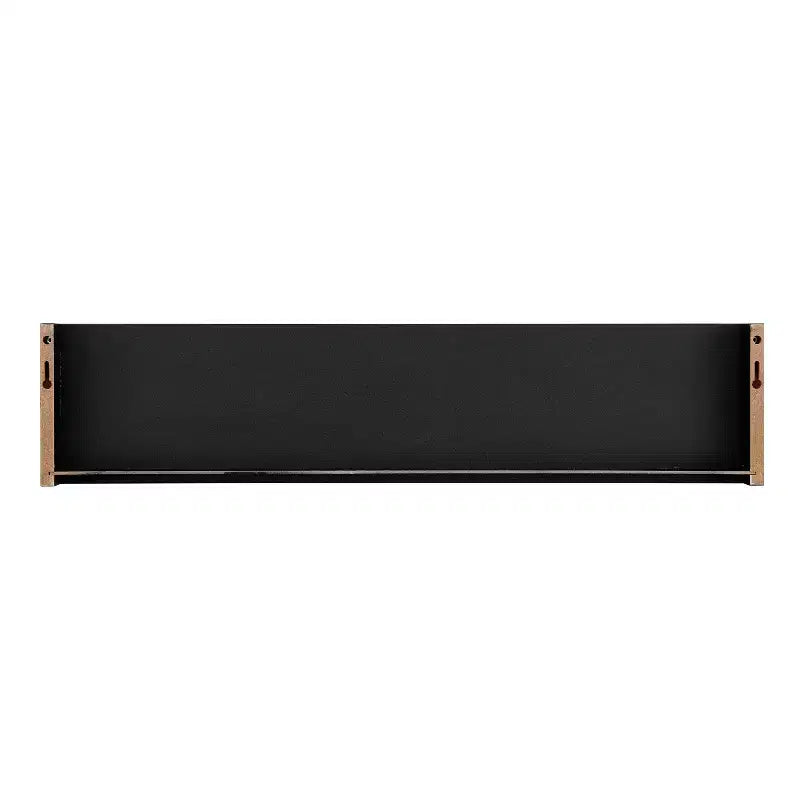 25.6" Wall Mounted Coat Rack with Ledge Shelf & 4 Hooks – MDF, 30 lb Capacity