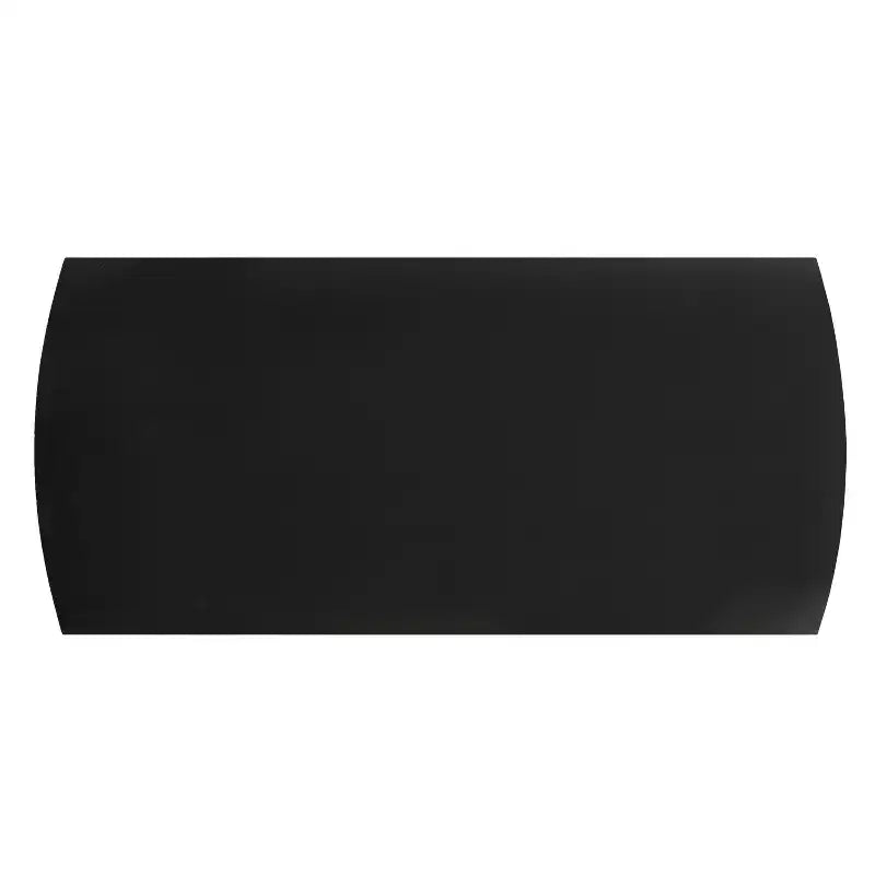 48x24" Two-Tier Wooden Coffee Table Black – Mid-Century Style, Lower Storage Shelf